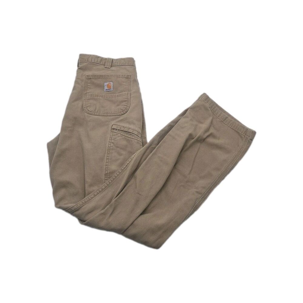 Carhartt Men's Relaxed Fit Tan Pants 35x32  102291-253